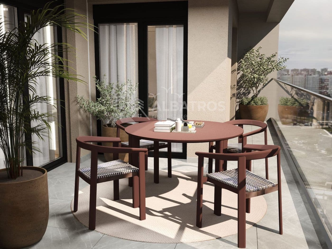 Bar Merkezinde Yeni Binada 95 m² 1+1 Daire - Görsel 11