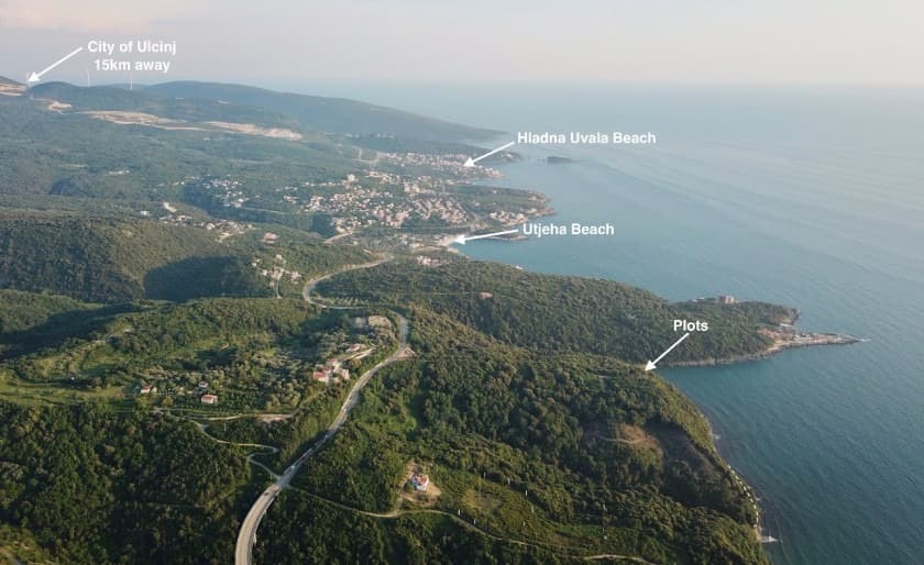 Bar, Komina'da Denize Yakın İmarsız Arsa - Görsel 3