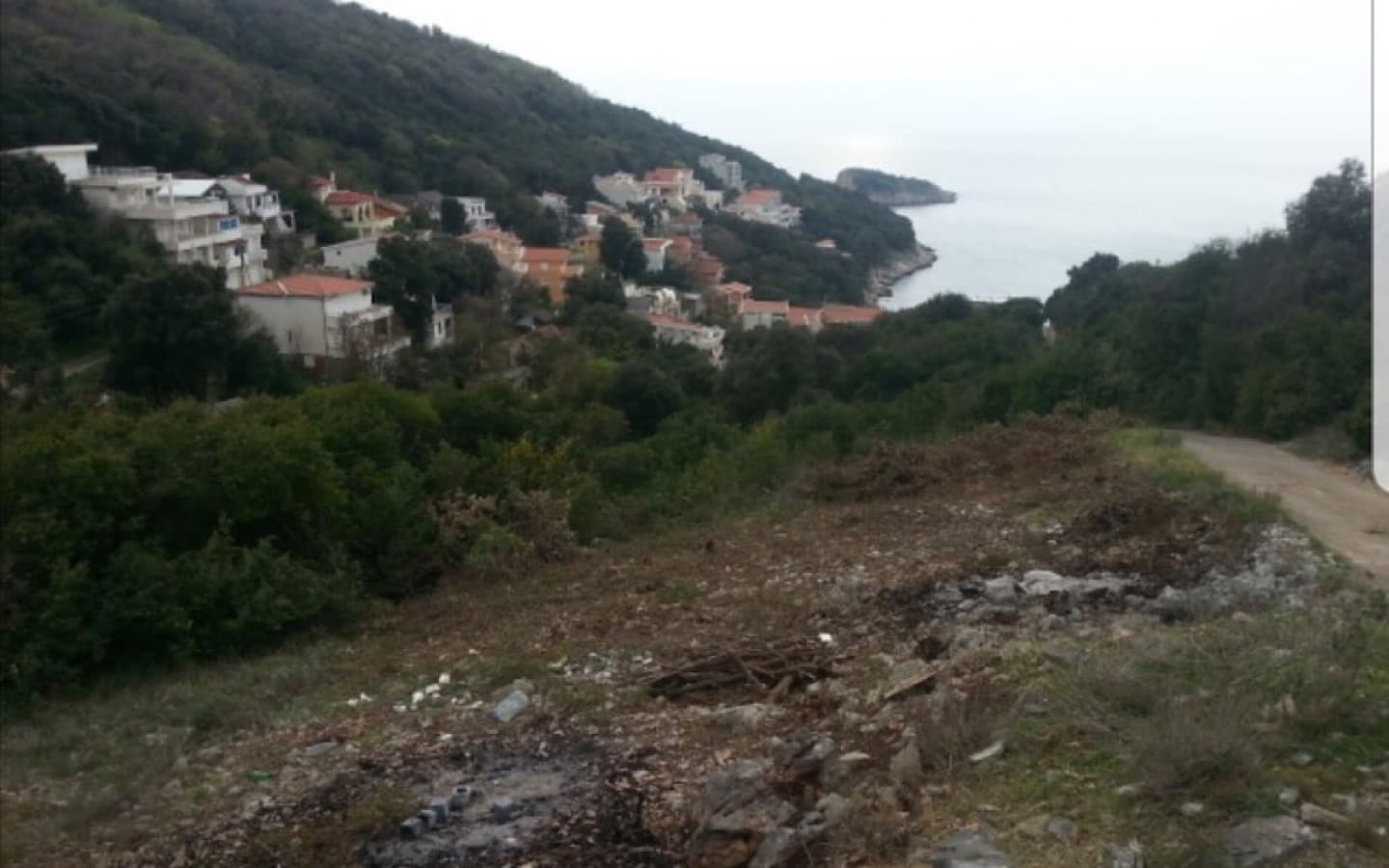 Bar, Utjeha, Hladna Uvala'da Satılık 1594 m² İmarlı Arsa - Görsel 2