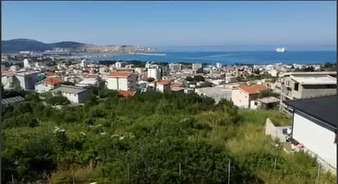 Неурбанизирана парцела 1883 м² со поглед на море во Шушањ, Бар - Слика 3