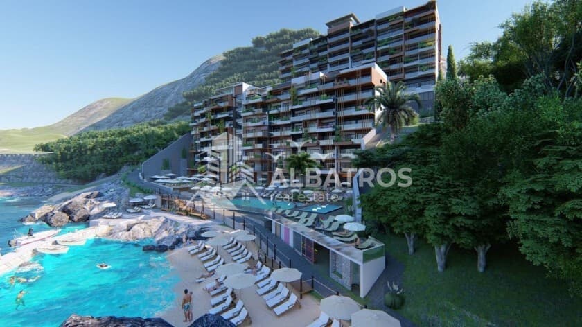 Apartments of Various Layouts in a Modern Complex in Dobra Voda, Bar