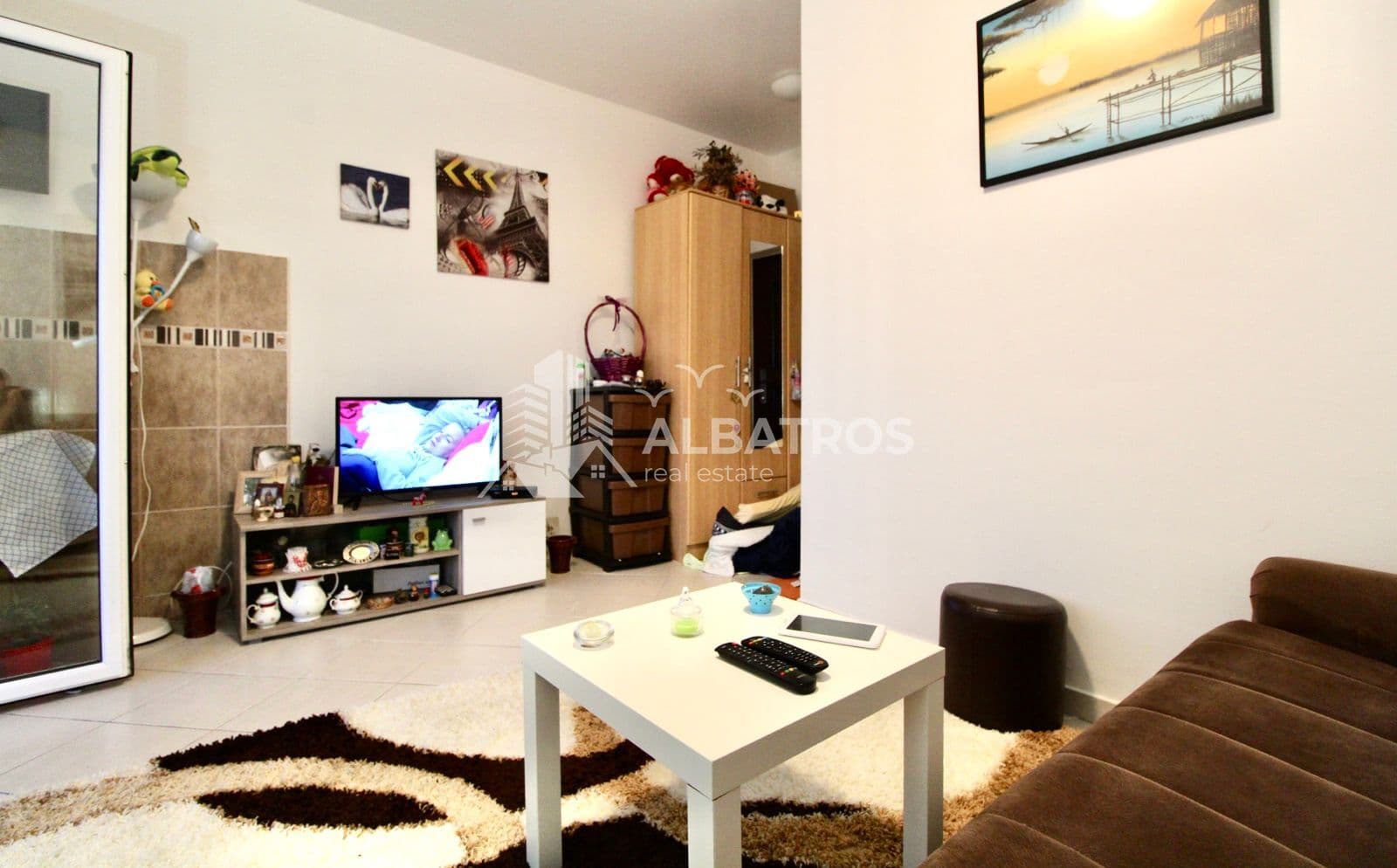 22 m² Studio in Prijevor, Budva, with Mountain View — 2
