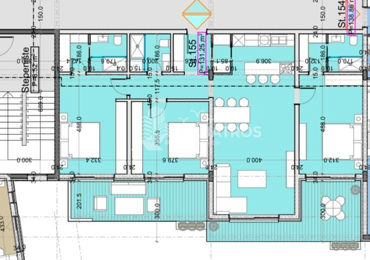 125 m² three-room apartment in the center of Bar, in a new building - Image 5