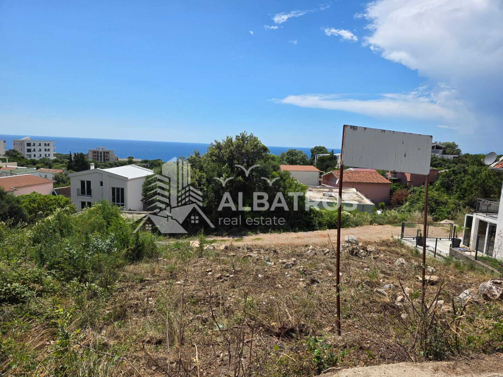 Bar, Utjeha'da Satılık Deniz Manzaralı İmarlı 534 m² Arsa - Görsel 4