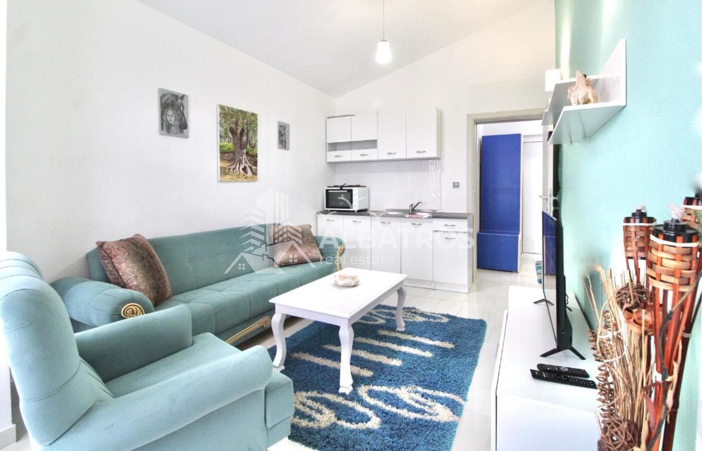 Appartamento con 1 camera da letto di 40 m² in affitto a Bjeliši, Bar - Immagine 3