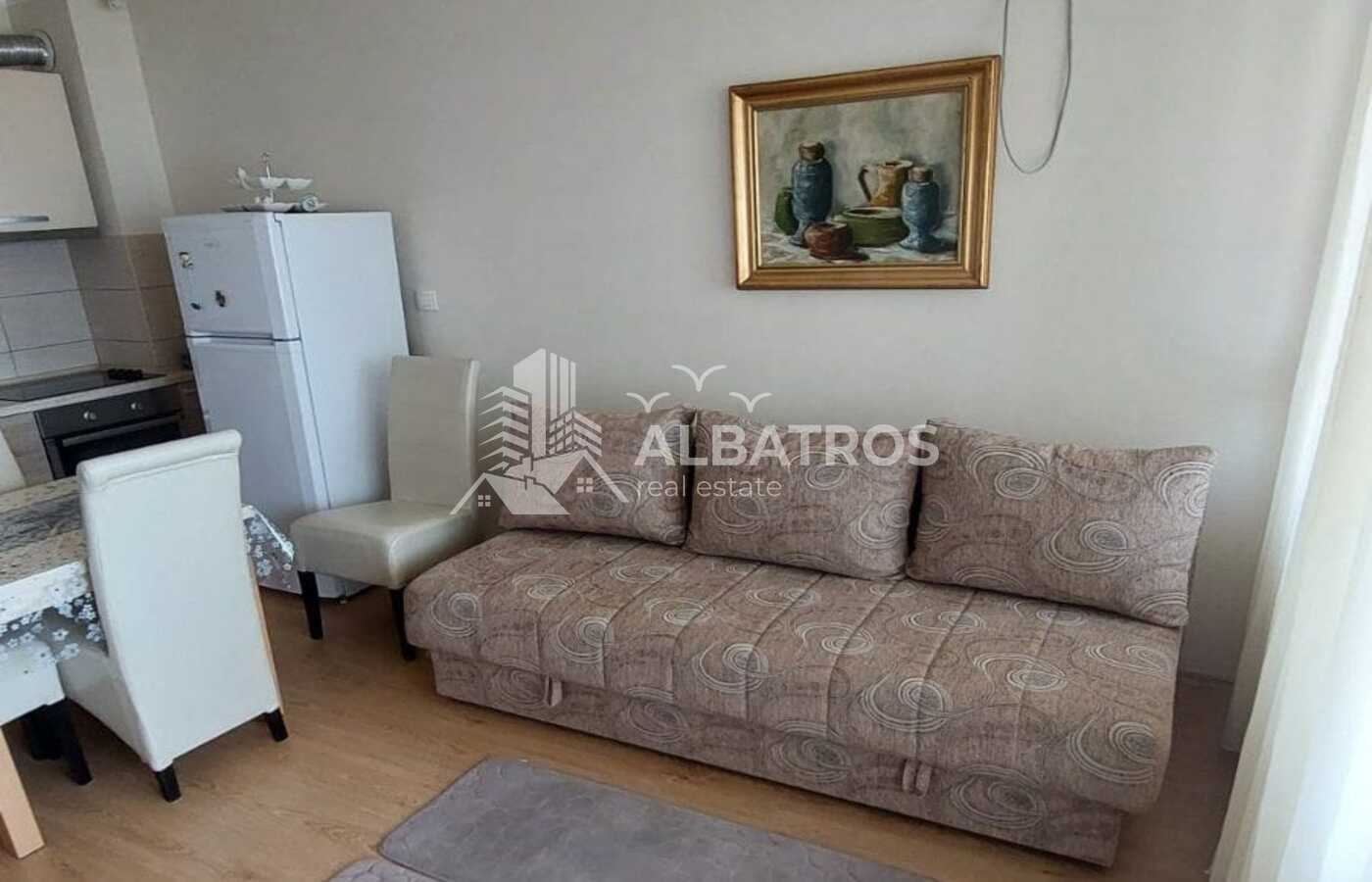 Наместен стан со една спална соба 40 м² со поглед на море, Добра Вода, Бар