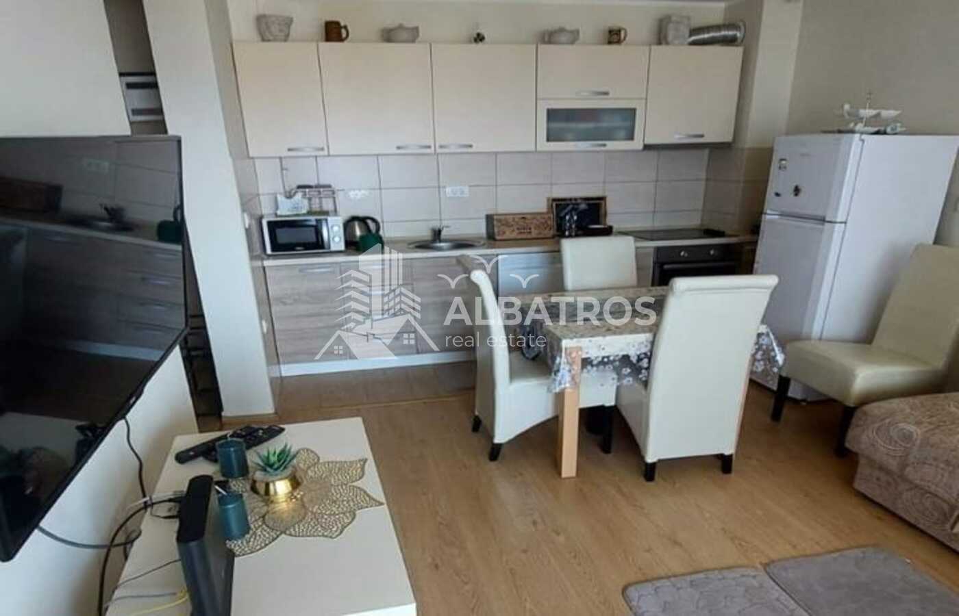 Möblierte Wohnung mit 1 Schlafzimmer, 40 m², mit Meerblick, Dobra Voda, Bar - Bild 3