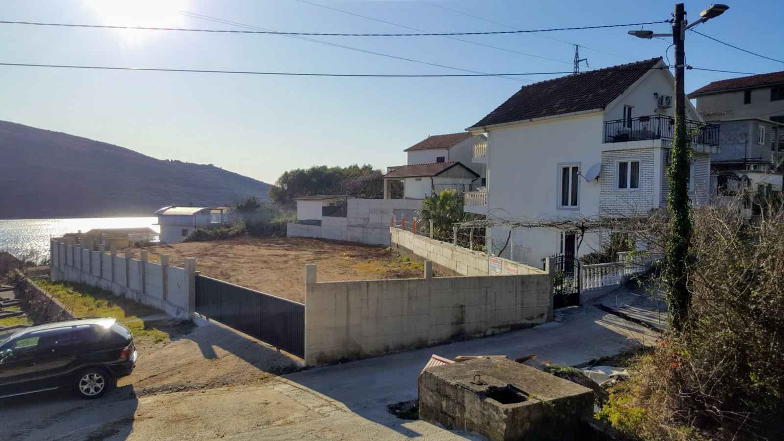 Kumbor, Herceg Novi'de Deniz Manzaralı Arsa