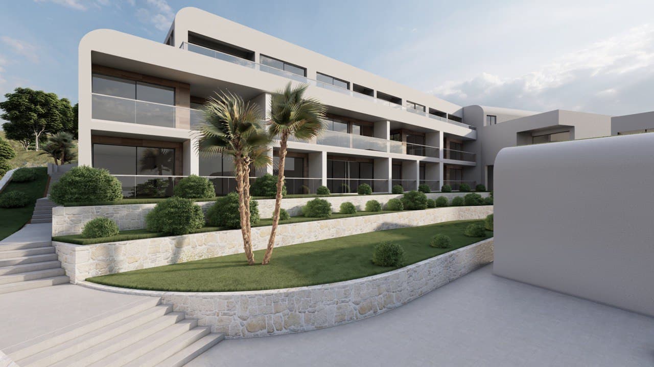 Deniz Manzaralı ve Havuzlu Kompleks İçindeki Bonichi Tivat Daireleri — 2