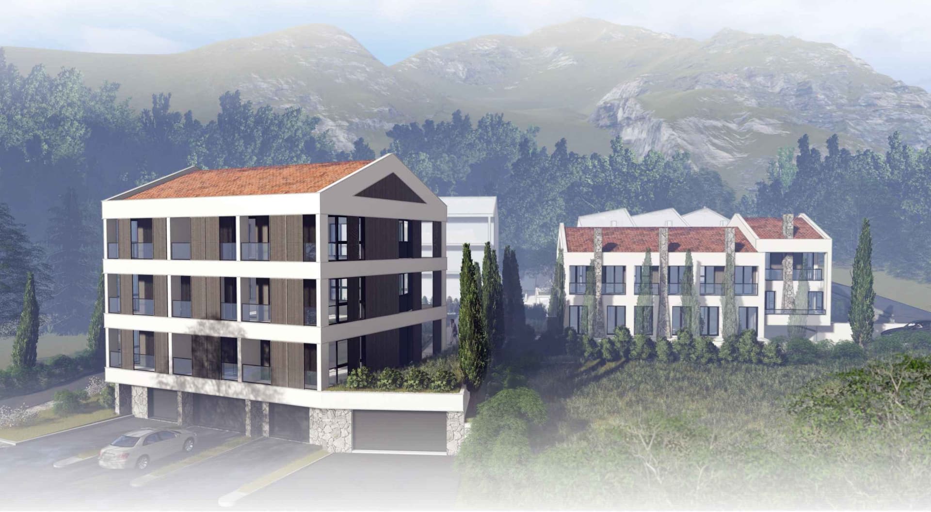 Tivat, Donja Lastva'da İkinci Aşama Daire Kompleksi
