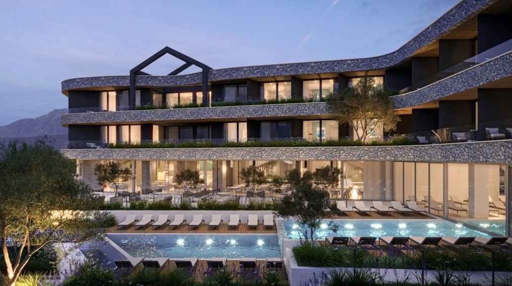 Krašići, Tivat'ta 5 Yıldızlı Otel Projesi ile Denize Sıfır Arsa — 15,995 m² - Görsel 9