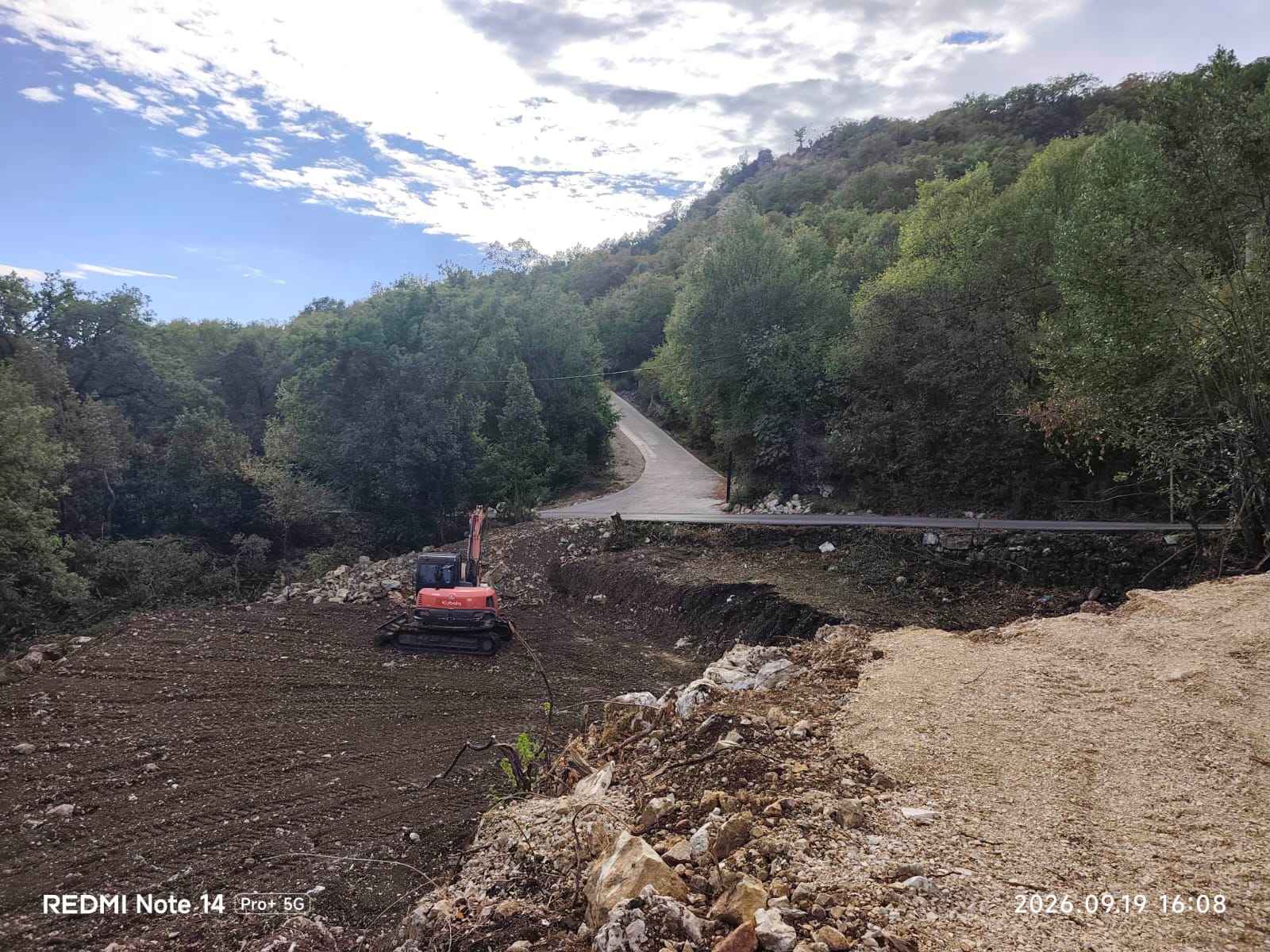 Sea-view development plot of 874 m² for sale in Sasovići, Herceg Novi