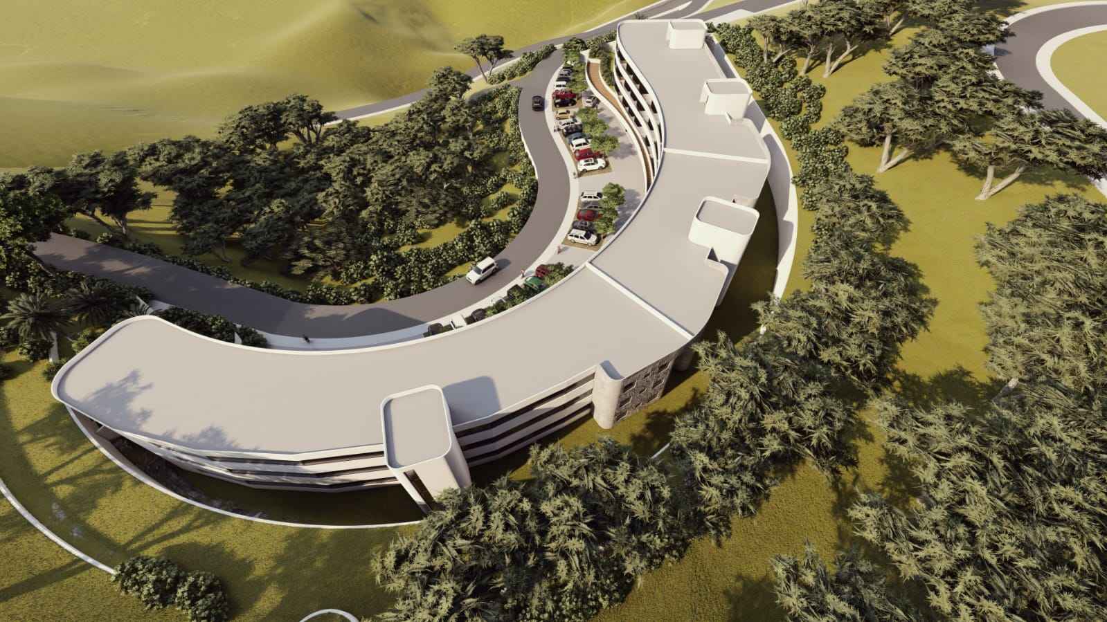 Luxury new-build residence among olive groves in Ulcinj