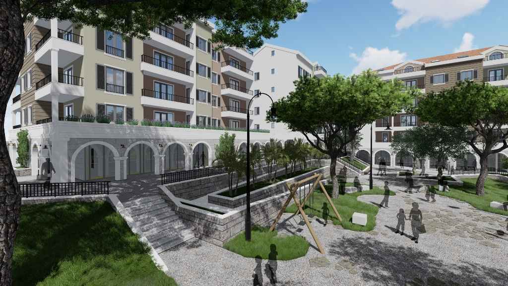 Nowe mieszkania w Donja Lastva, Tivat, z widokiem na morze i miasto - Zdjęcie 22