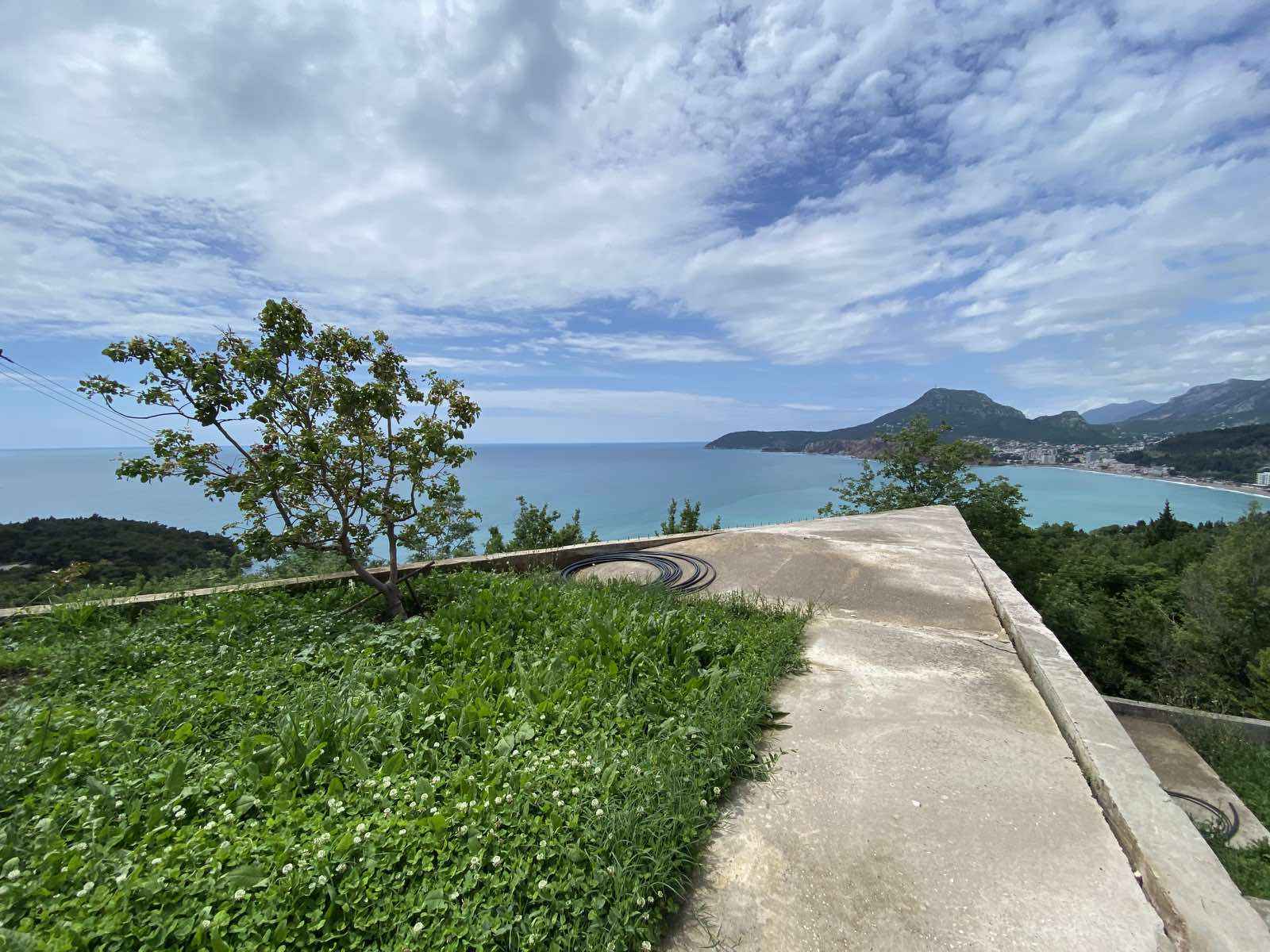 Bar, Şušanj'da Panoramik Deniz Manzaralı Çitli Arsa - Görsel 3