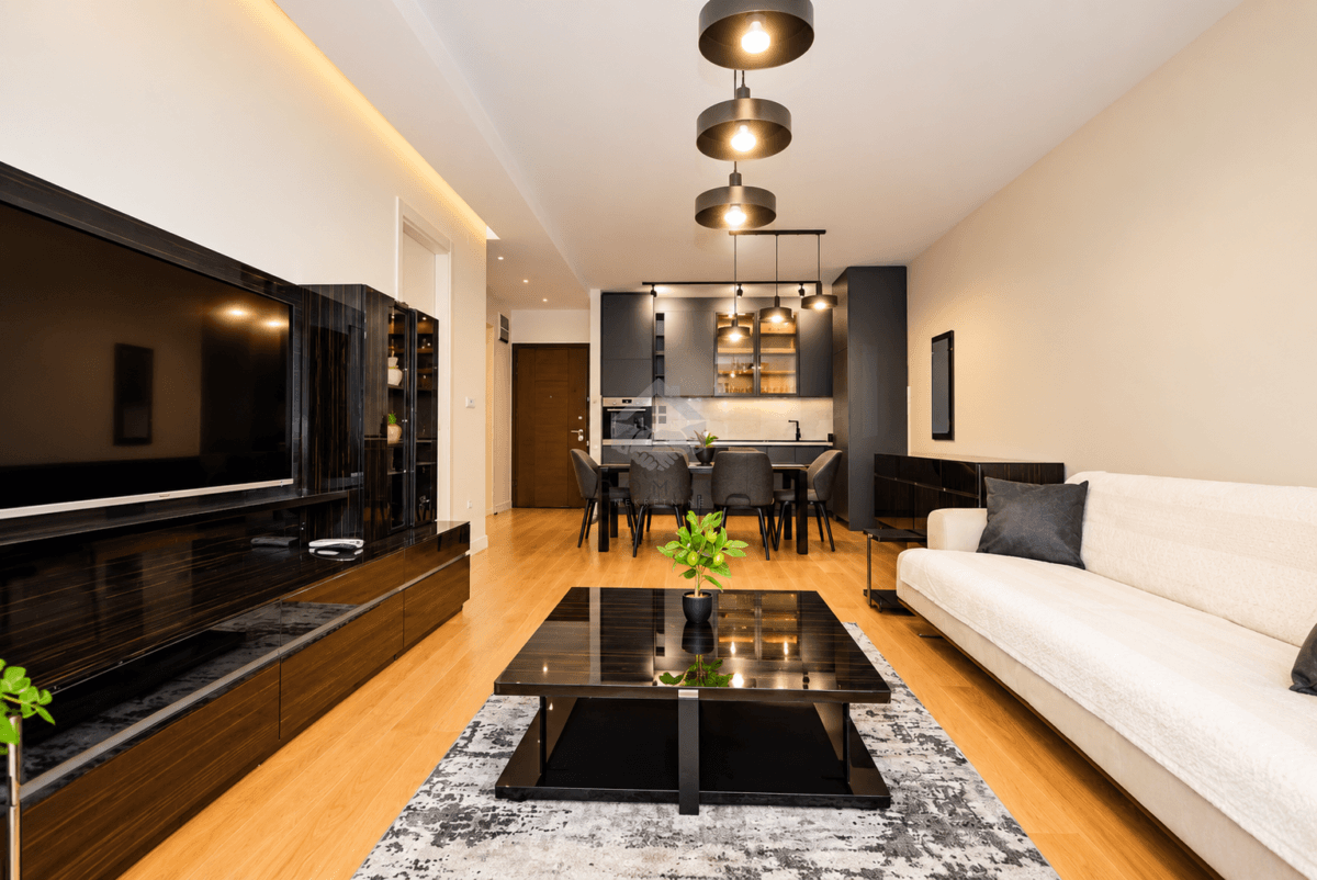 Podgorica, Atlas Capital'de Kiralık Garajlı Lüks 1+1 Daire 57 m2 - Görsel 3