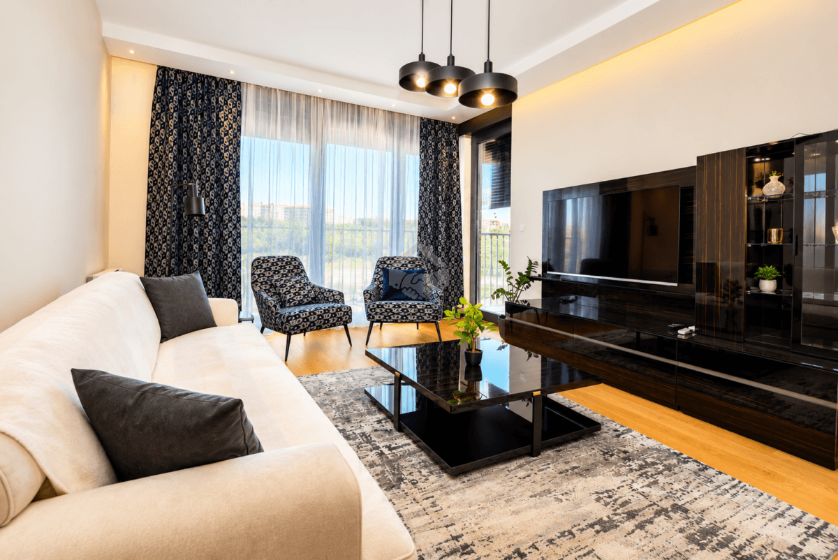 Podgorica, Atlas Capital'de Kiralık Garajlı Lüks 1+1 Daire 57 m2 - Görsel 2