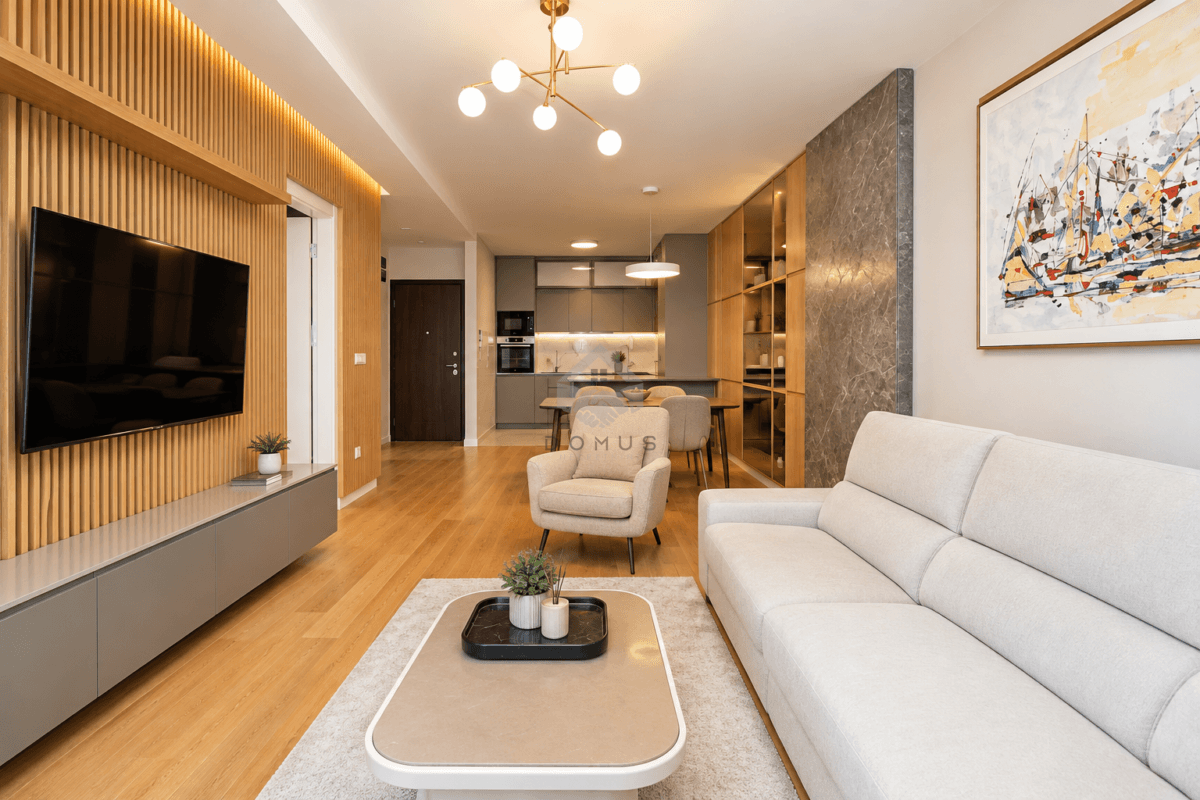 Luksusowe mieszkanie z 1 sypialnią 61 m² z garażem, Atlas Capital, Podgorica - Zdjęcie 1