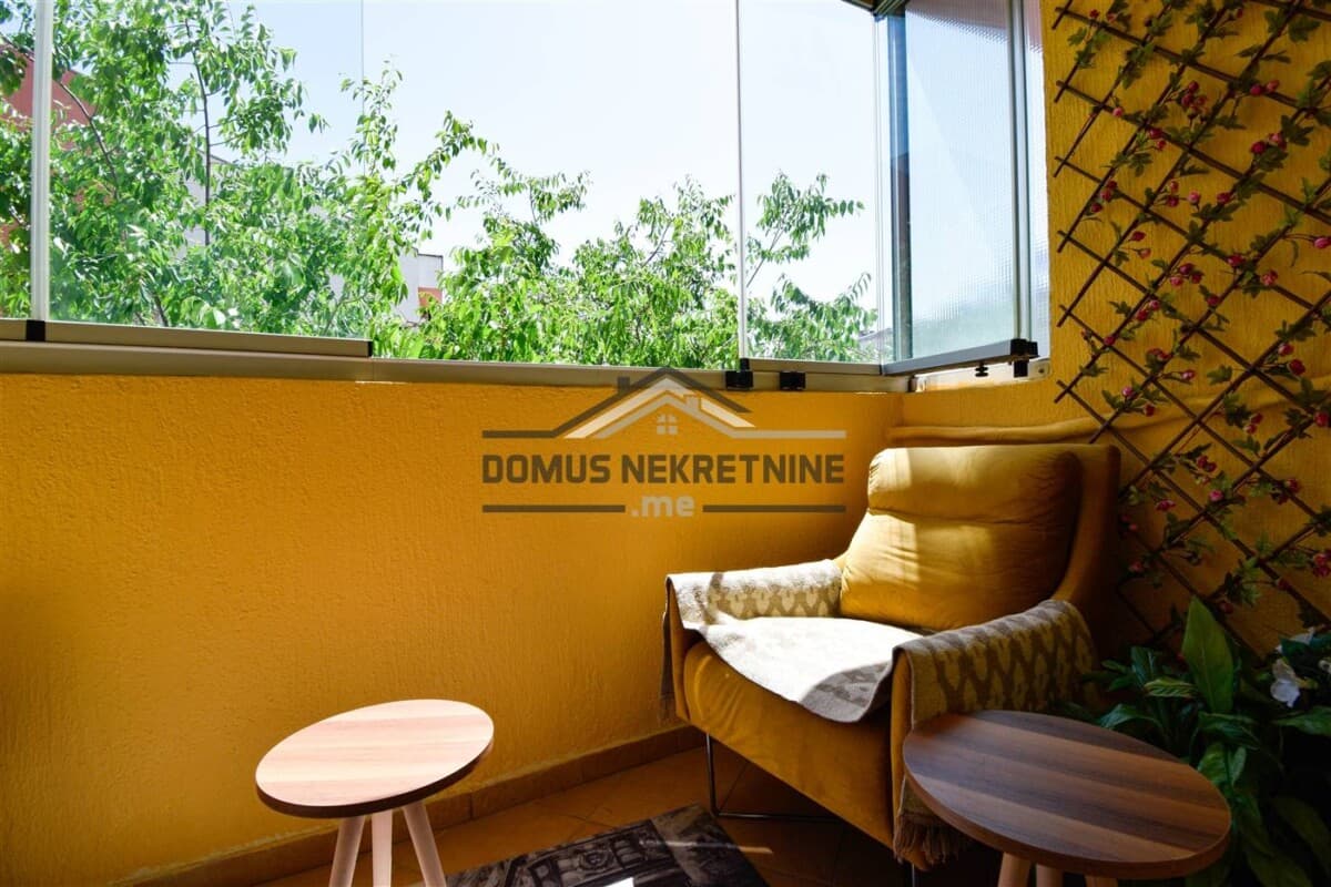 Podgorica, Krivi Most'ta Eşyalı 1+0 Daire Kiralık 45 m2 - Görsel 8
