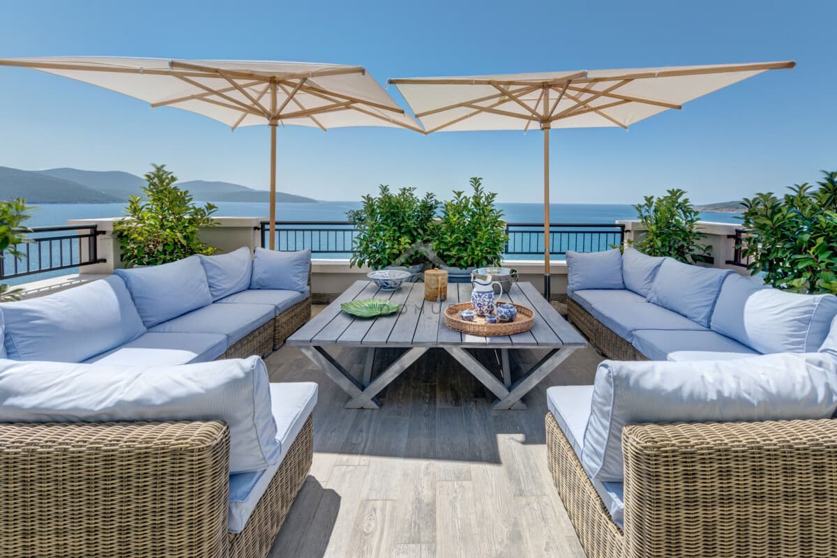 Luksusowe mieszkanie z 1 sypialnią o powierzchni 94m2 z widokiem na morze, Luštica Bay, Tivat - Zdjęcie 9