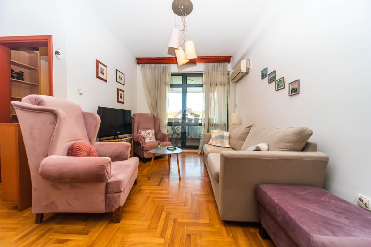 Podgorica Merkez'de Kiralık Eşyalı 50 m² 1+1 Daire - Görsel 1