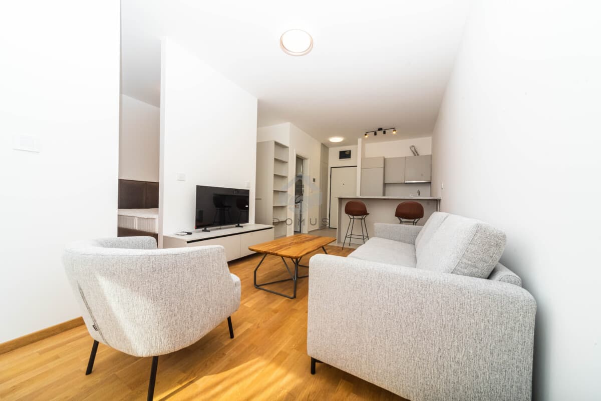 Podgorica, Stari Aerodrom'da Kiralık Yeni 1+1 Daire 37 m² - Görsel 1