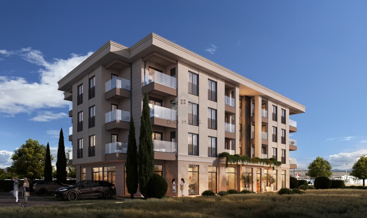 Podgorica, Zabjelo'da Satılık İnşaat Halindeki 48 m² 1+1 Daire