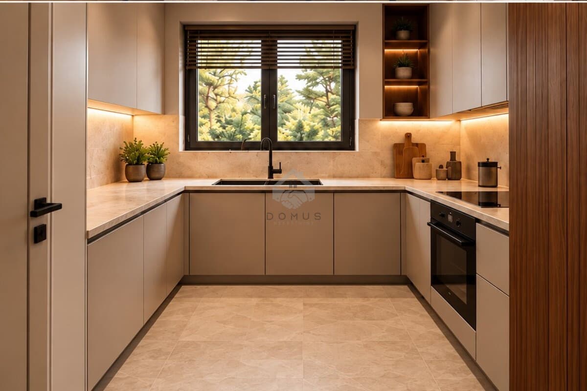 Podgorica, Gornja Gorica'da 500 m² Arsa Üzerinde İnşaat Halinde 222 m² Lüks Villa - Görsel 6