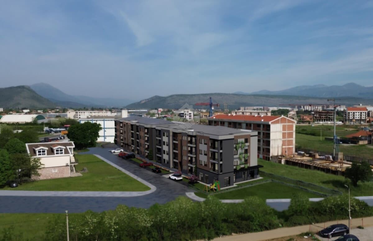 Podgorica, Zabjelo'da İnşaat Halindeki 1+1 Daire 49 m² - Görsel 1
