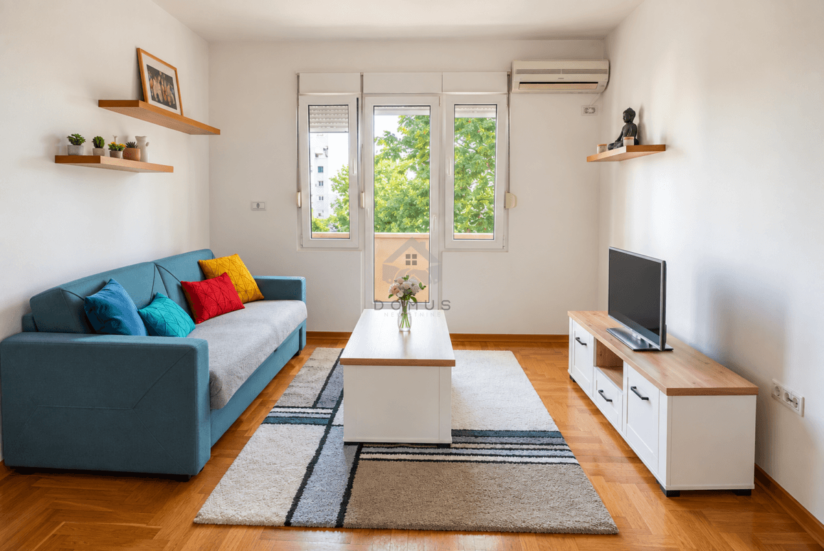 Podgorica, Centar'da Kiralık Eşyalı 55 m² 1+1 Daire - Görsel 2