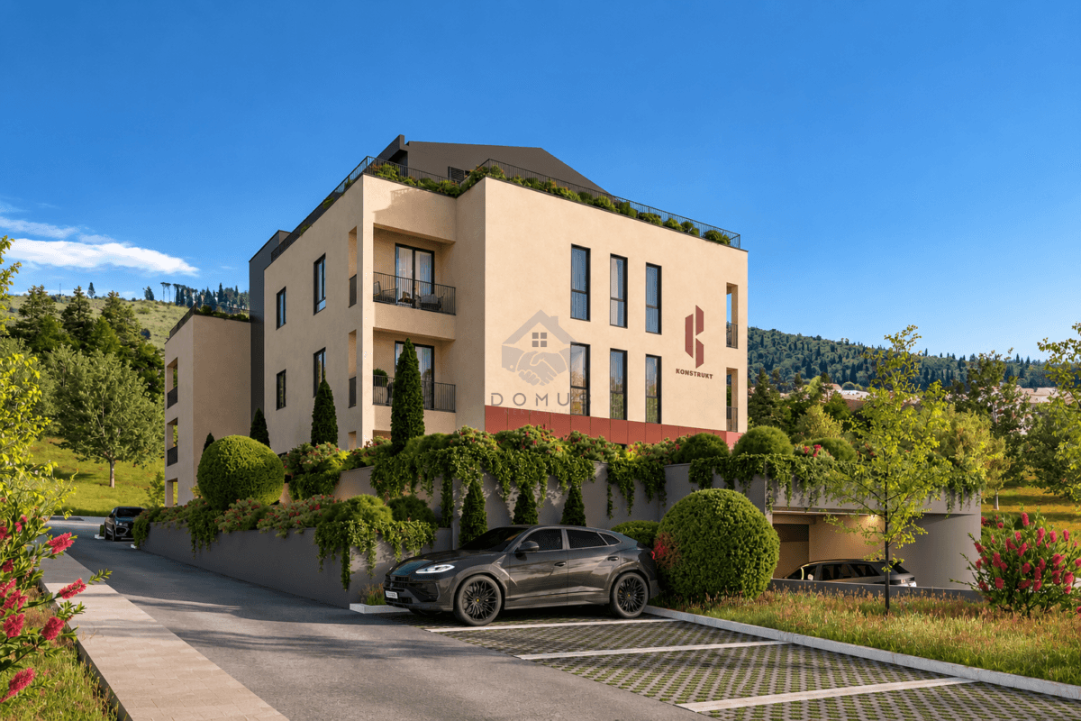 Podgorica, Zagorič'te Yapım Aşamasındaki Yeni Konut Projesinde Satılık 51 m² 1+1 Daire