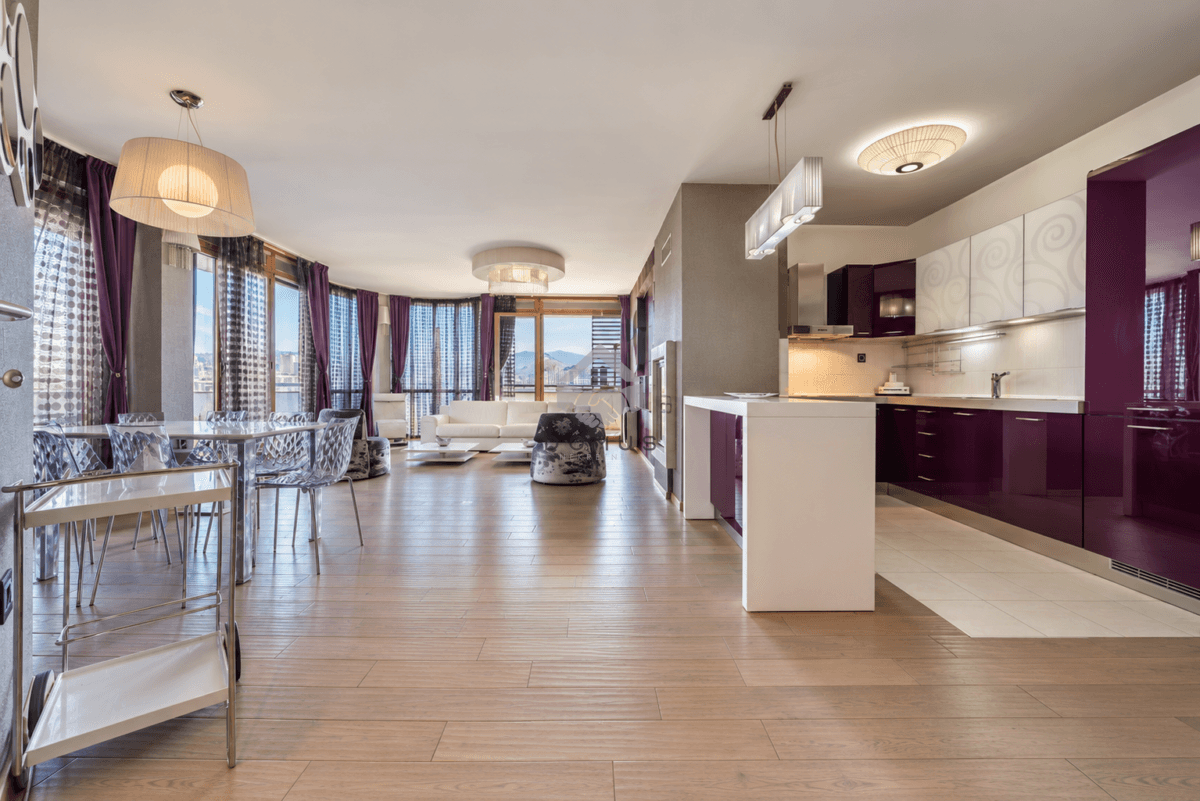 Луксузен стан со 2 спални, 140 м², Преко Морача, Подгорица — 2