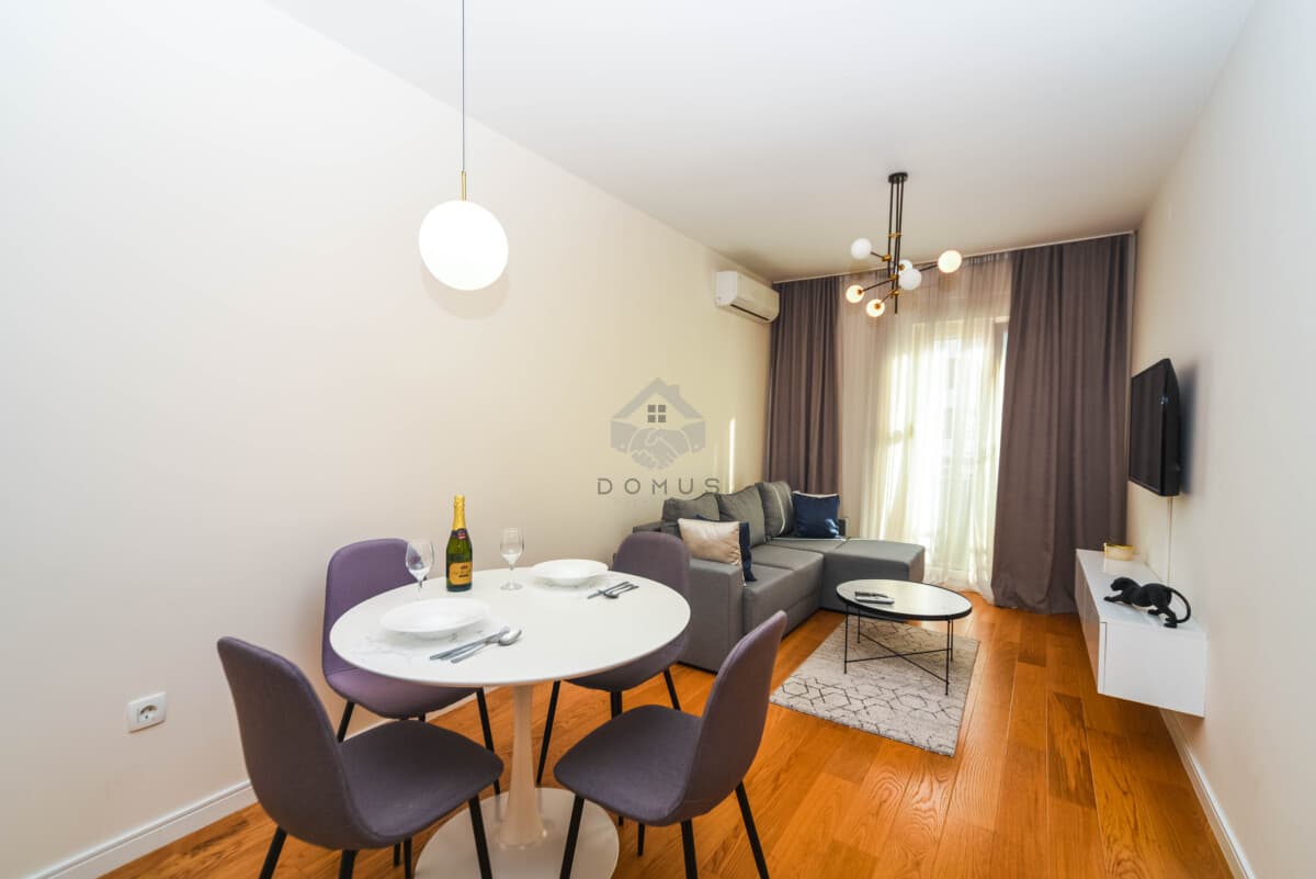 Podgorica, Central Point'te Kiralık 45 m² 1+1 Daire