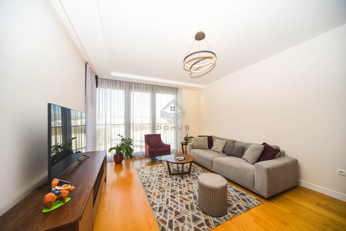 Podgorica, Atlas Capital'de Eşyalı, Garajlı 57 m² 1+1 Daire — 2
