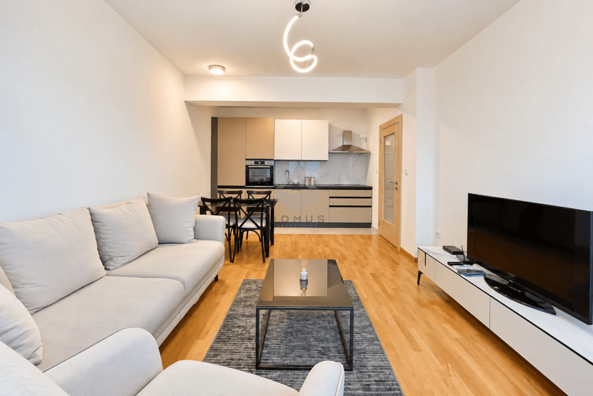 Namješten jednosoban stan od 49 m², Stara Varoš, Podgorica
