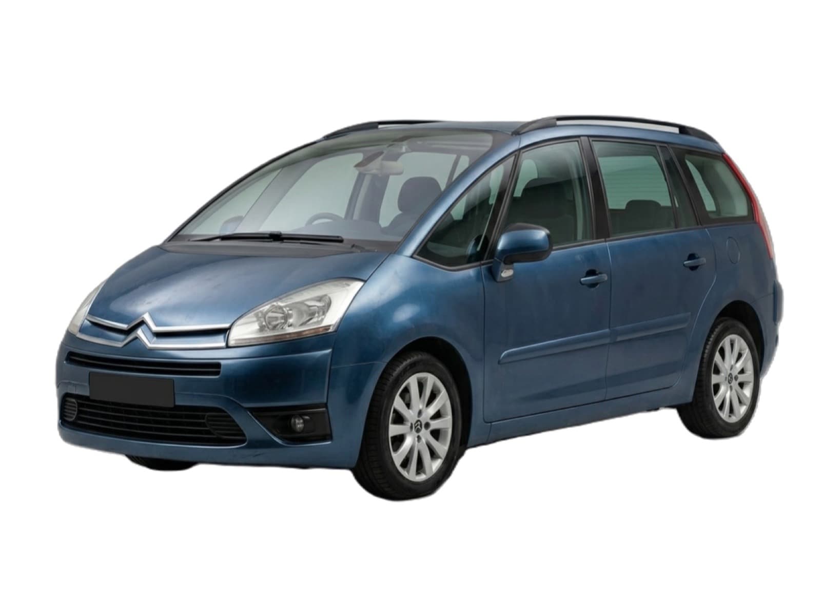 Kiralık Citroën Grand C4 Picasso (mavi) – Otomatik, Dizel, 7 Koltuk – Budva