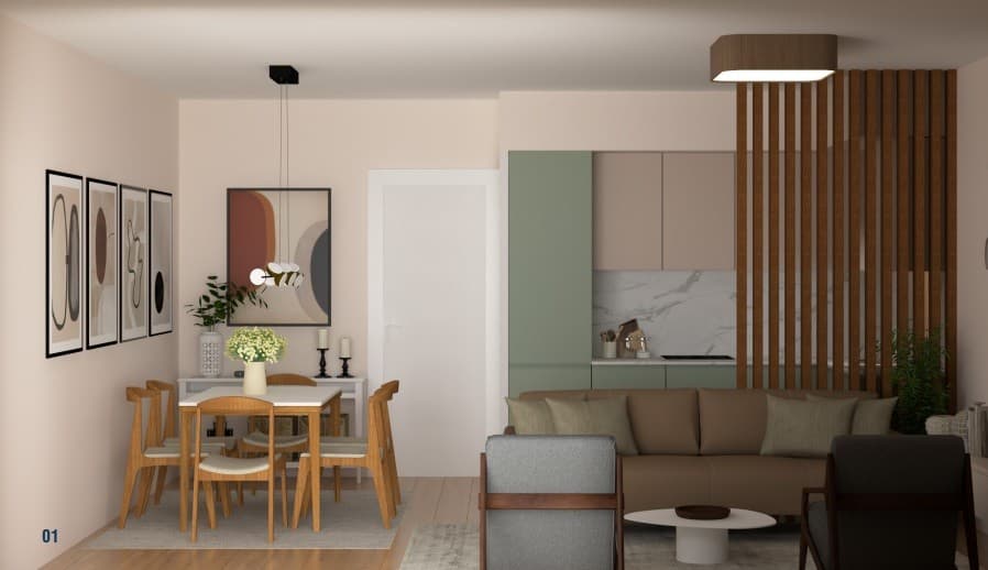 Havuzlu Kompleks İçinde Yeni Premium Daireler - Görsel 3