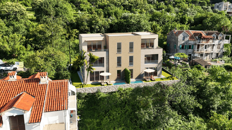 Appartamenti di lusso con vista spettacolare sulla baia di Kotor - Immagine 2