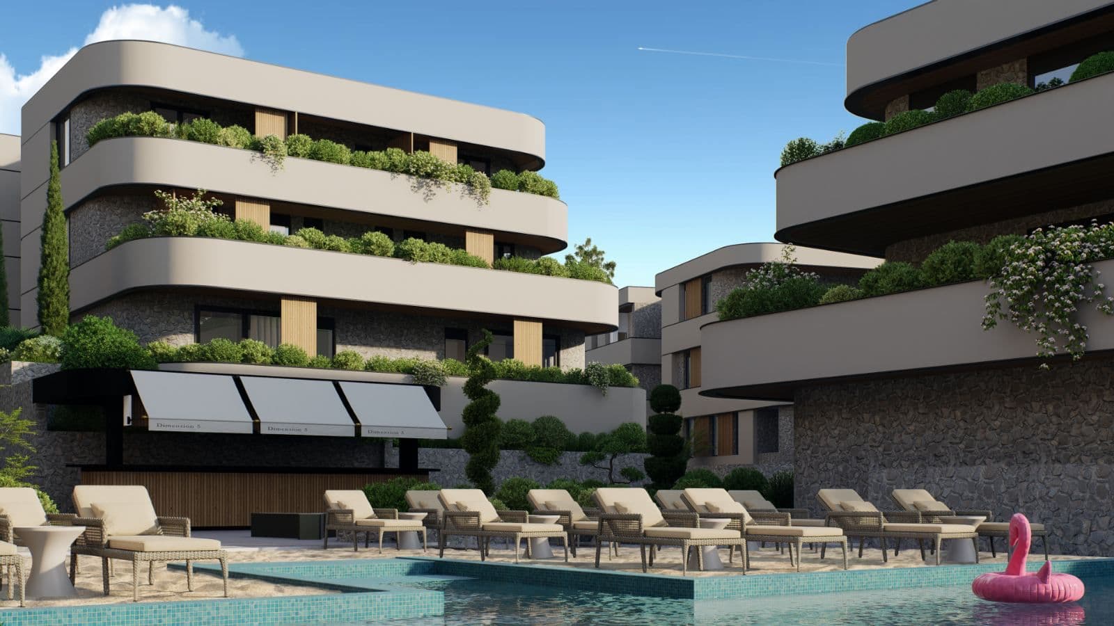 Karadağ Güzellikleriyle Çevrili Modern Resort - Görsel 7