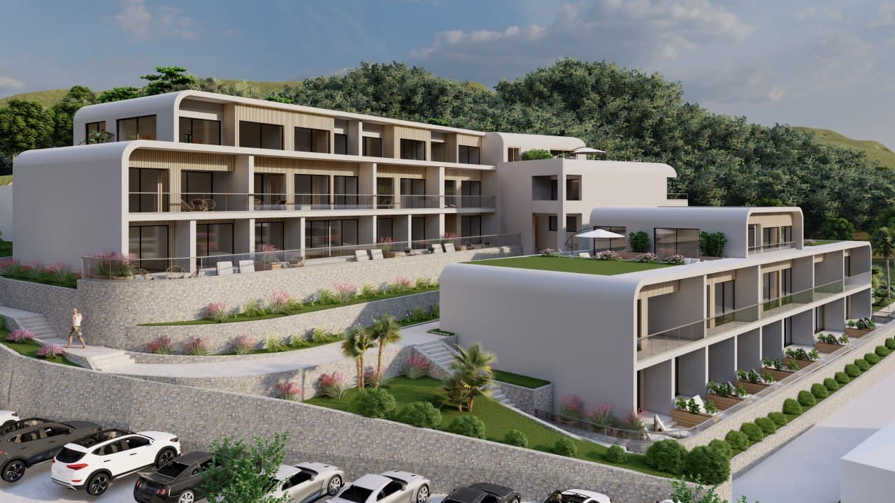 Tivat'ta Manzaralı Lüks Konut Kompleksi — 2