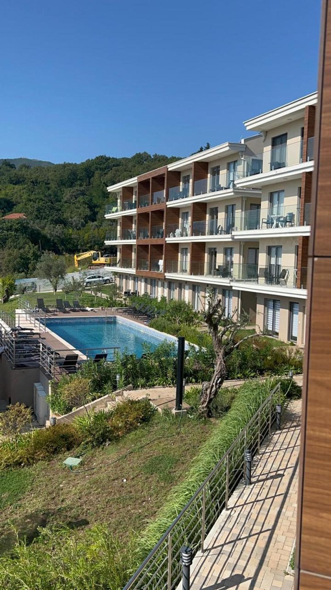 Otel Kompleksinde Eşyalı Stüdyo Daire