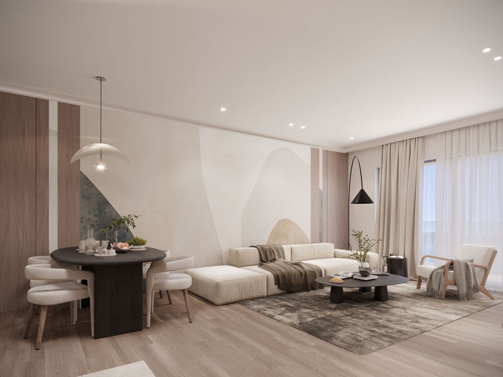 Deniz Manzaralı Geniş Daire — 2
