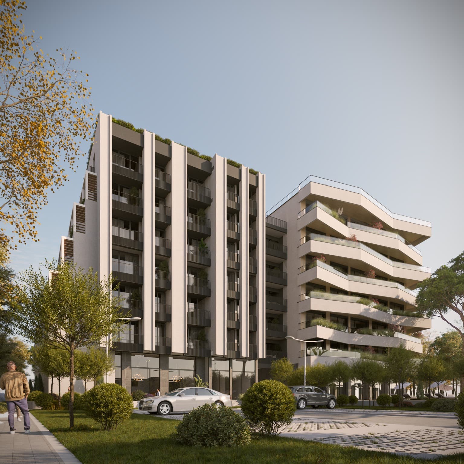 Plaja 300 m'de Modern Daireler - Görsel 5
