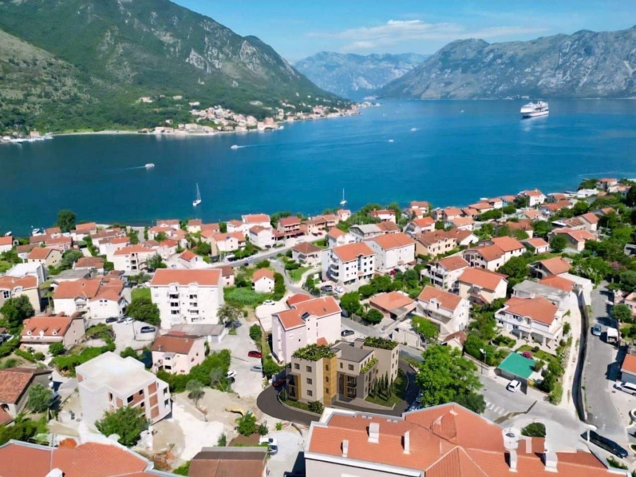 Kotor, Dobrota'da Modern Daireler - Görsel 5