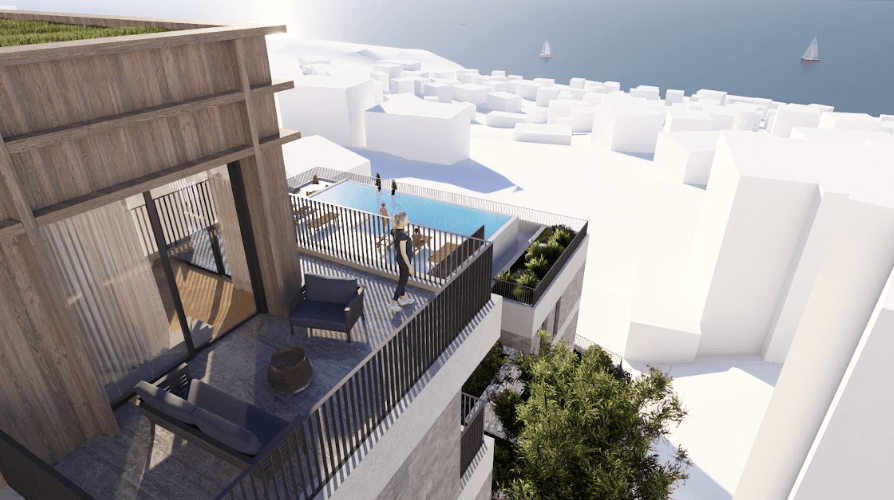 Dobrota'da Havuzlu, Yeşil Vaha ve Deniz Manzaralı Modern Konutlar - Görsel 12