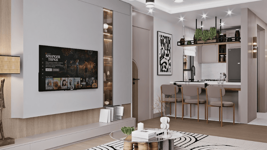 Dobrota'da Havuzlu, Yeşil Vaha ve Deniz Manzaralı Modern Konutlar - Görsel 11