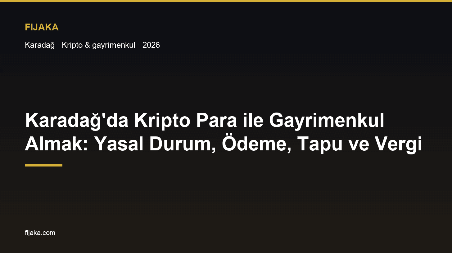 Ključevi stana i simbol kriptovalute uz ugovor o kupoprodaji nekretnine u Crnoj Gori