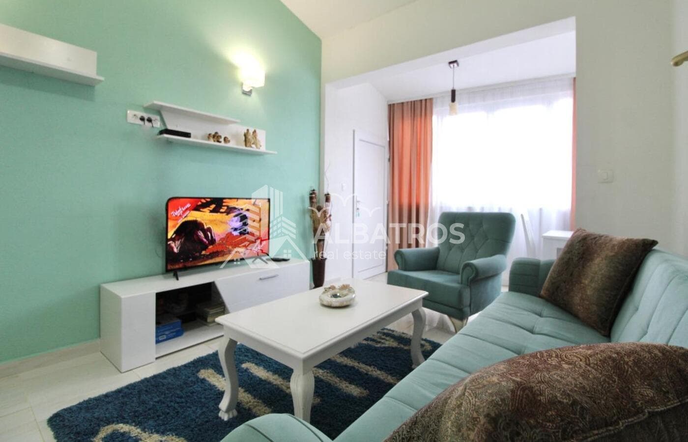 Bar, Bjeliši'de Kiralık 40 m² 1+1 Daire — 2