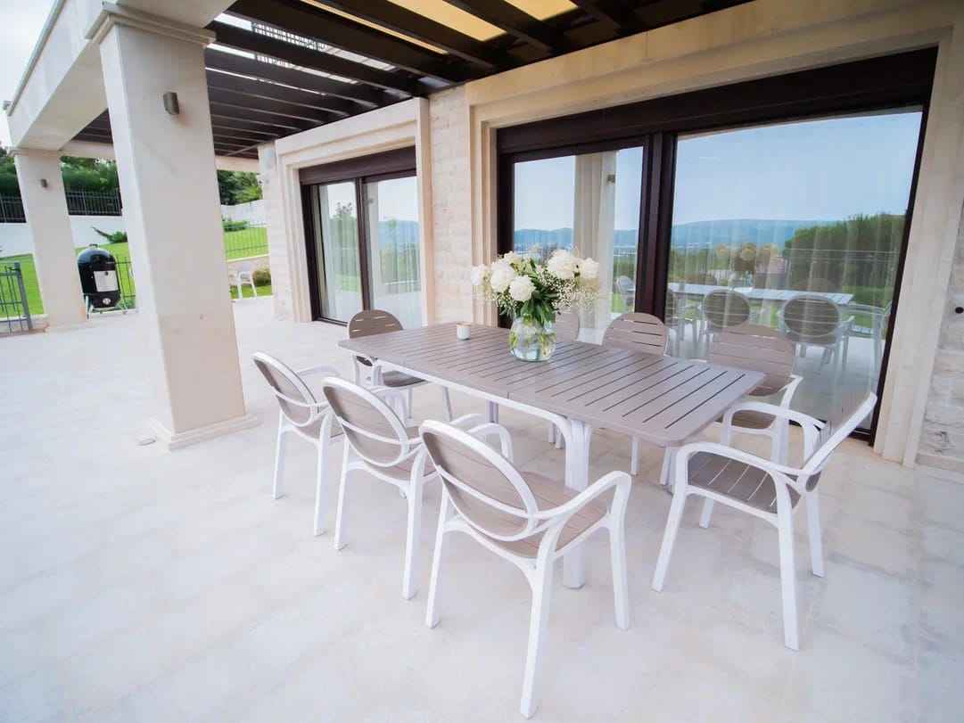 Villa mit Pool und Meerblick in Mrčevac, Tivat — 2