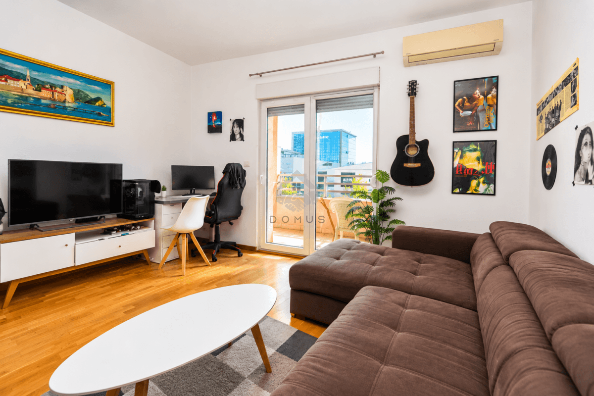 Podgorica, City Kvart'ta Satılık Eşyalı 31 m² Stüdyo — 2